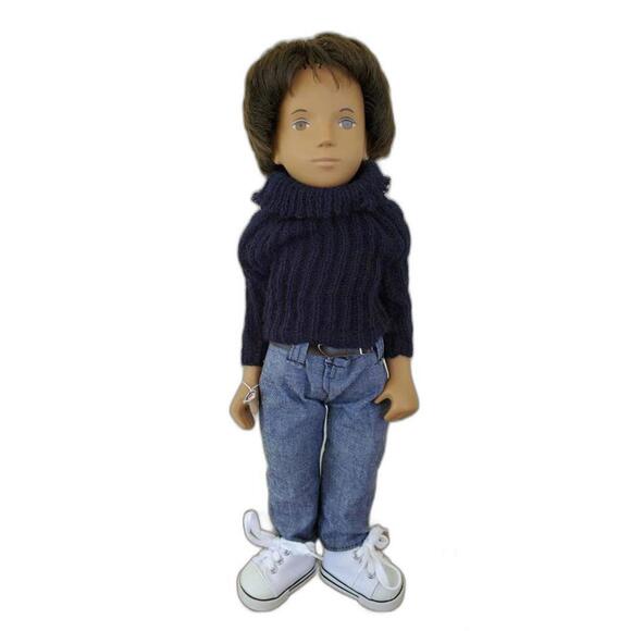 Vintage Sasha Doll Gregor brunettejeans England original box